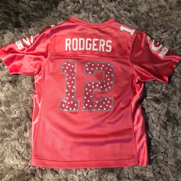 aaron rodgers pink jersey aaron rodgers pink jersey